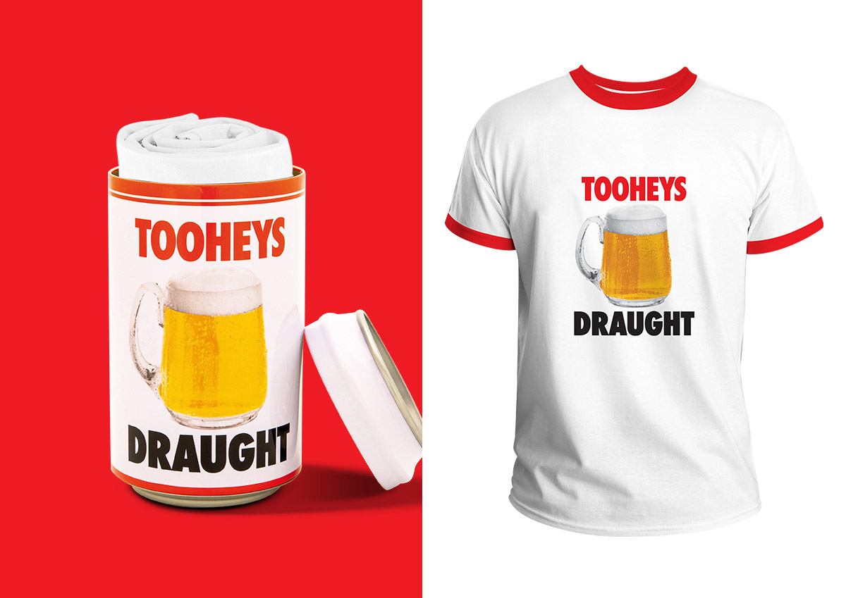 Tooheys Shirt In A Can Home of PMG